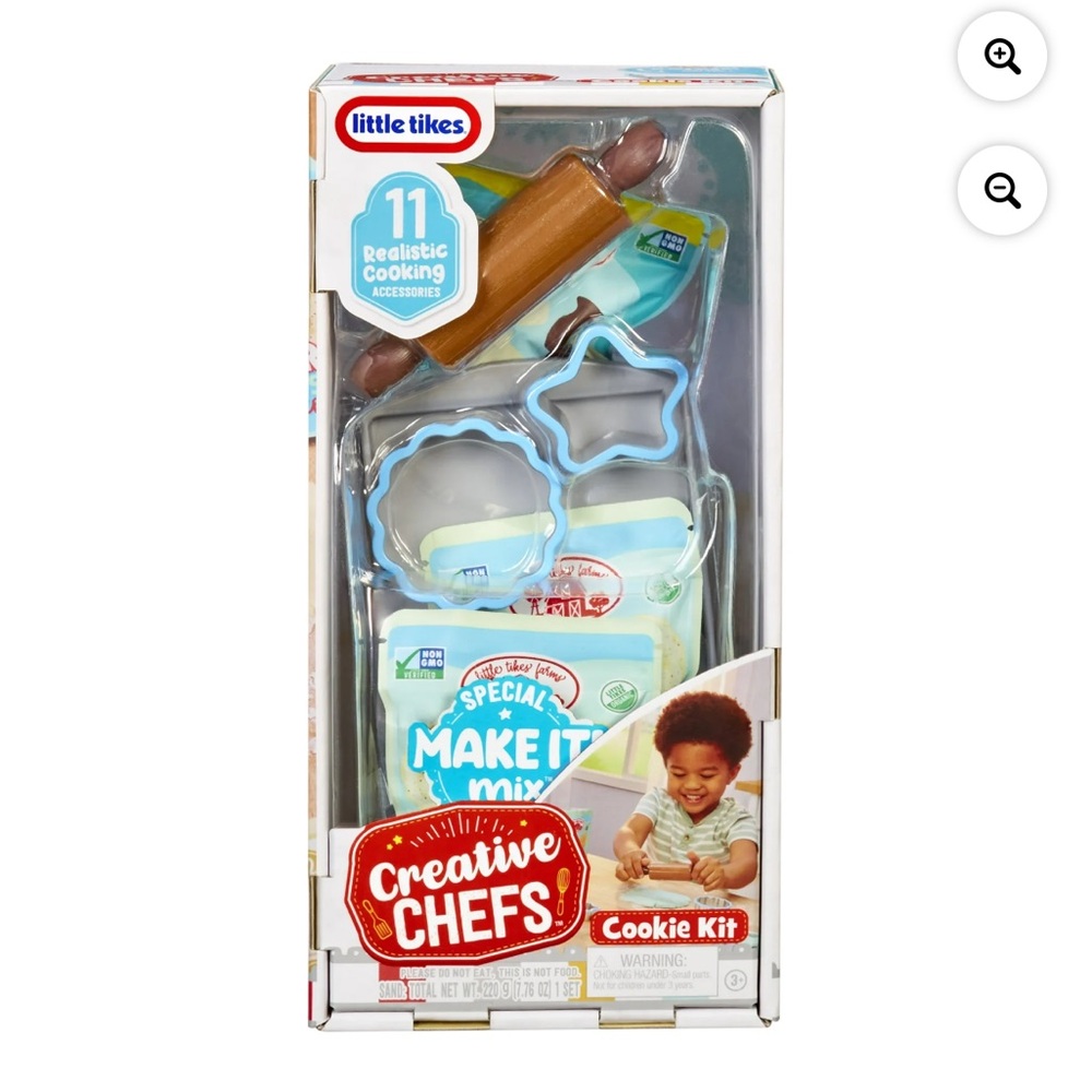 Little Tikes Creative Chefs COOKIE Kit 11 Realistic Cooking Accessories